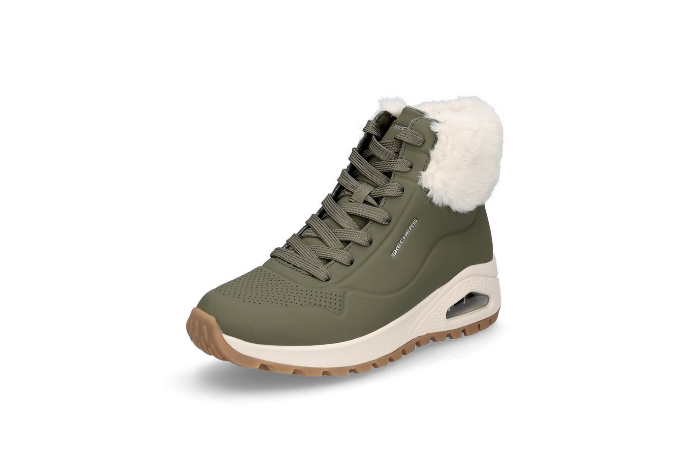Skechers Damen High-Top Sneaker UNO Rugged Fall Air olive Sneaker