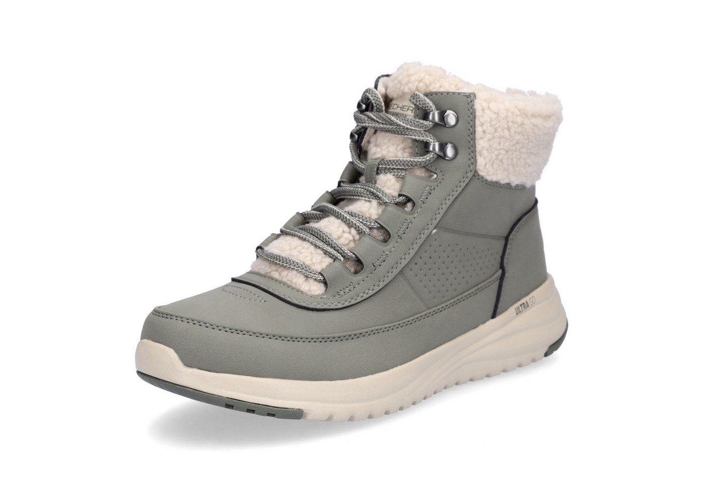 Skechers Damen Schnürboot On-The-Go Stellar Alpine Adventure olive Schnürboots