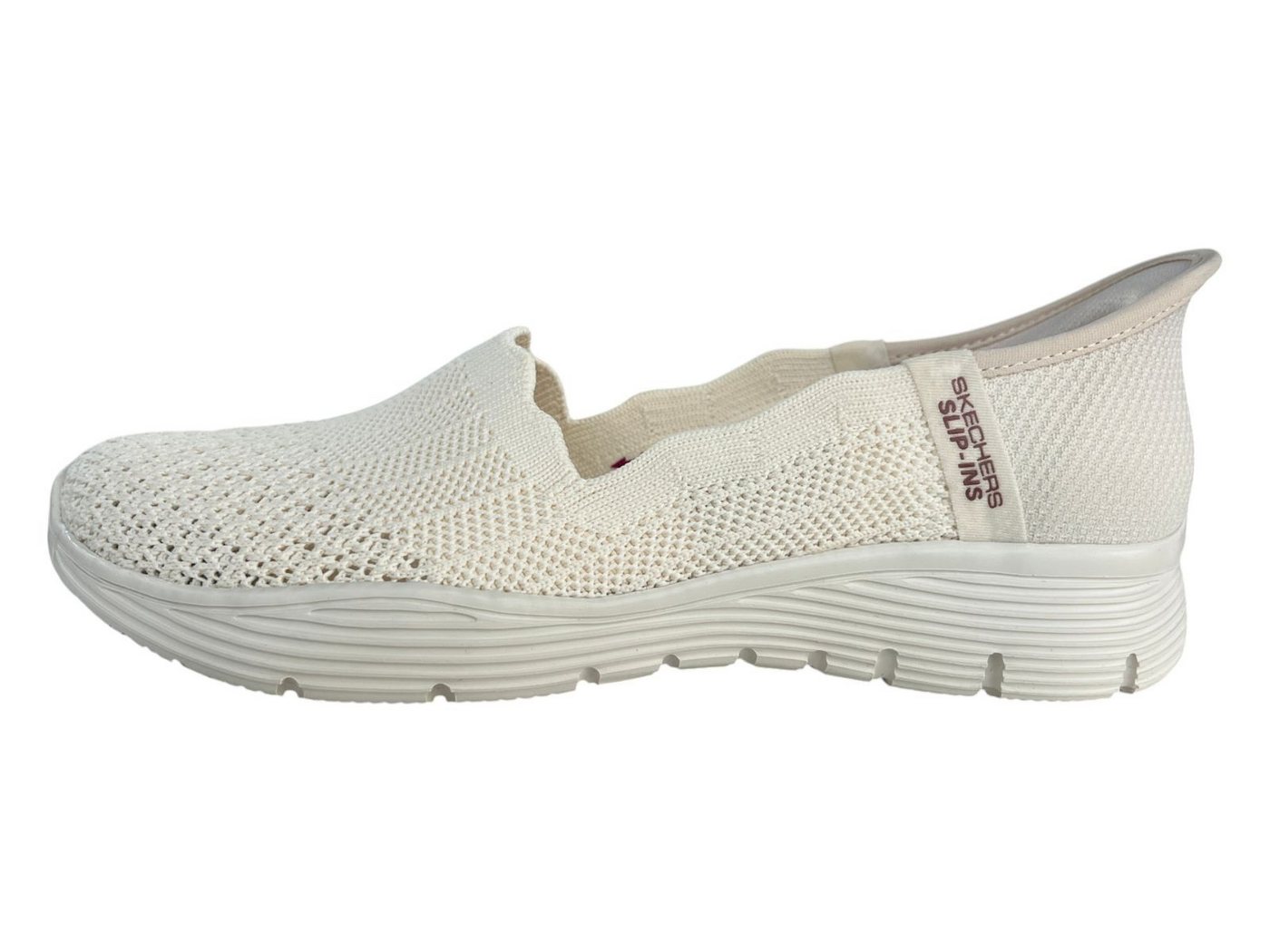 Skechers Damen SLIP-INS SEAGER-BELIEVE IT 158980/OFWT OFF WHITE Slipper