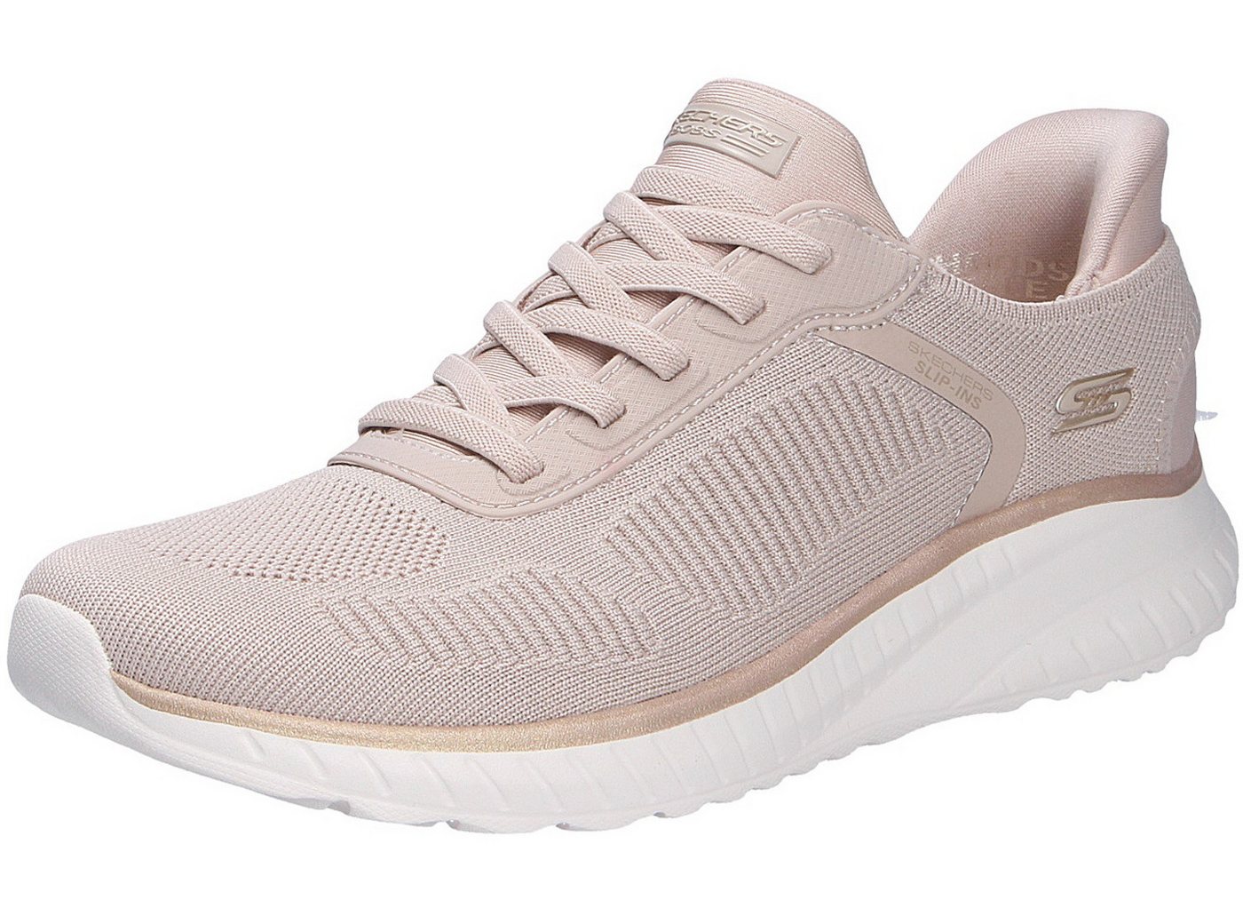 Skechers Damen Slipper BOBS SQUAD beige Größe Sneaker