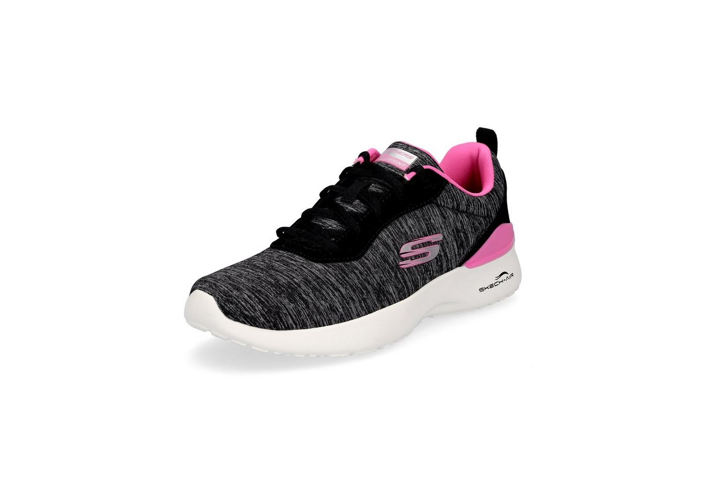 Skechers Damen Sneaker Paradise Waves schwarz pink Sneaker