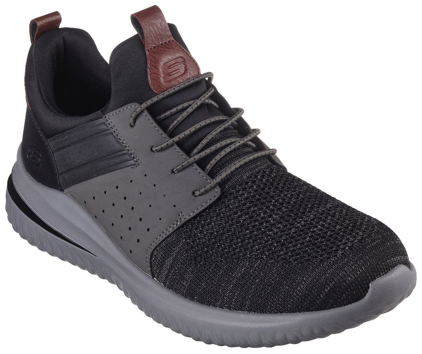 Skechers DELSON 3.0-CICADA Slip-On Sneaker, Slipper, Freizeitschuh mit Gummizug zum Schlupfen