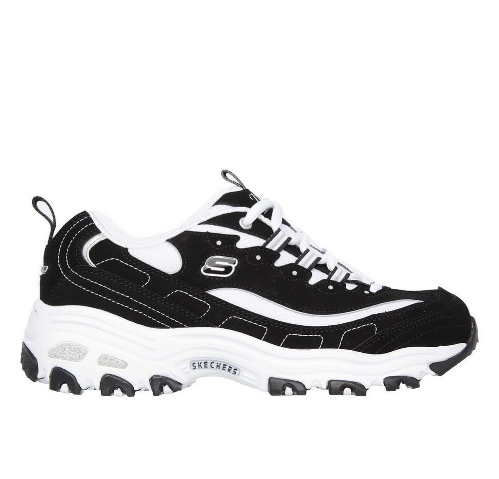 Skechers - D'LITES BIGGEST FAN - Schwarz Schnürschuh