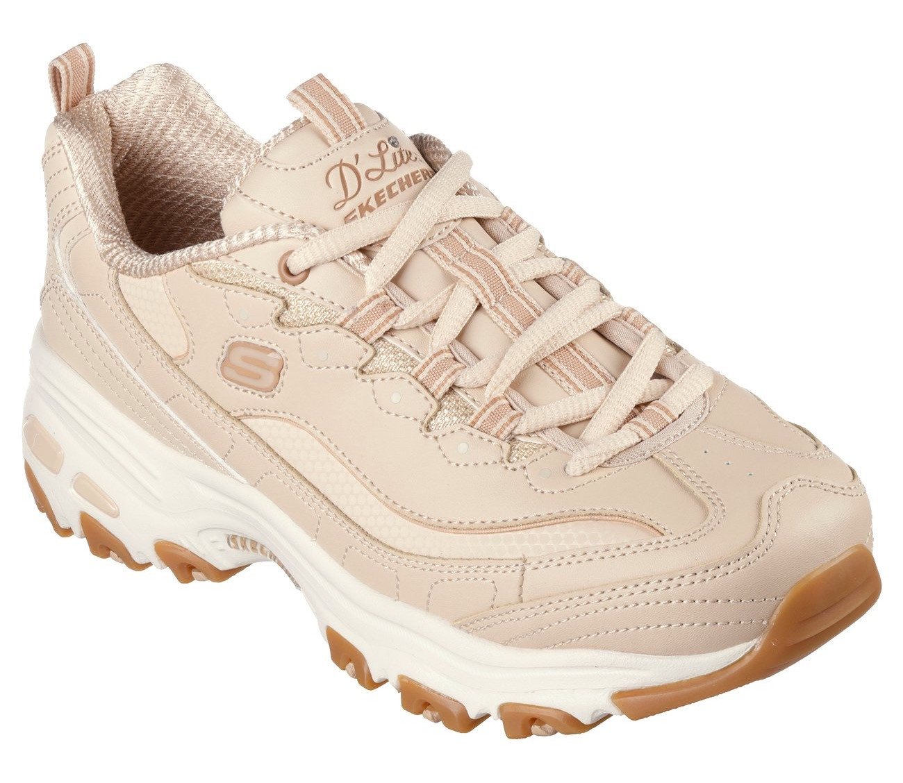 Skechers D'LITES-GOOD NEUTRAL Sneaker, Chunky Sneaker, Plateausneaker mit Memory Foam