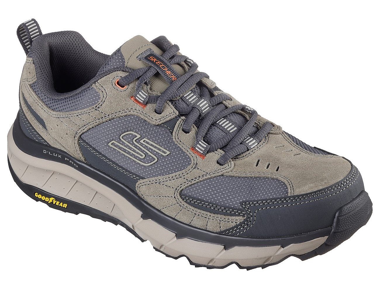 Skechers D'LUX PRO Sneaker Schnürschuh mit rutschhemmender Goodyear Laufsohle