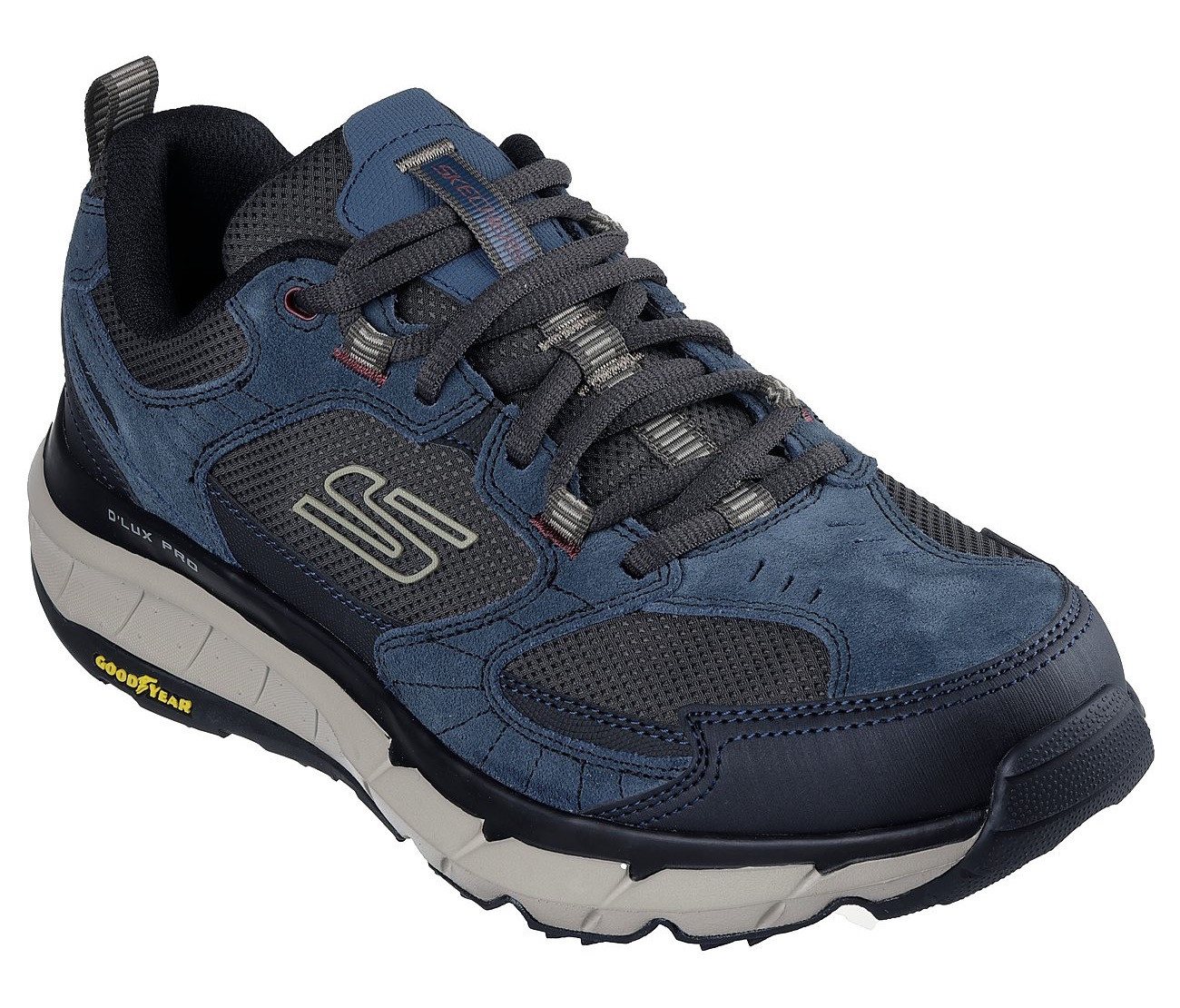 Skechers D'LUX PRO Sneaker Schnürschuh mit rutschhemmender Goodyear Laufsohle