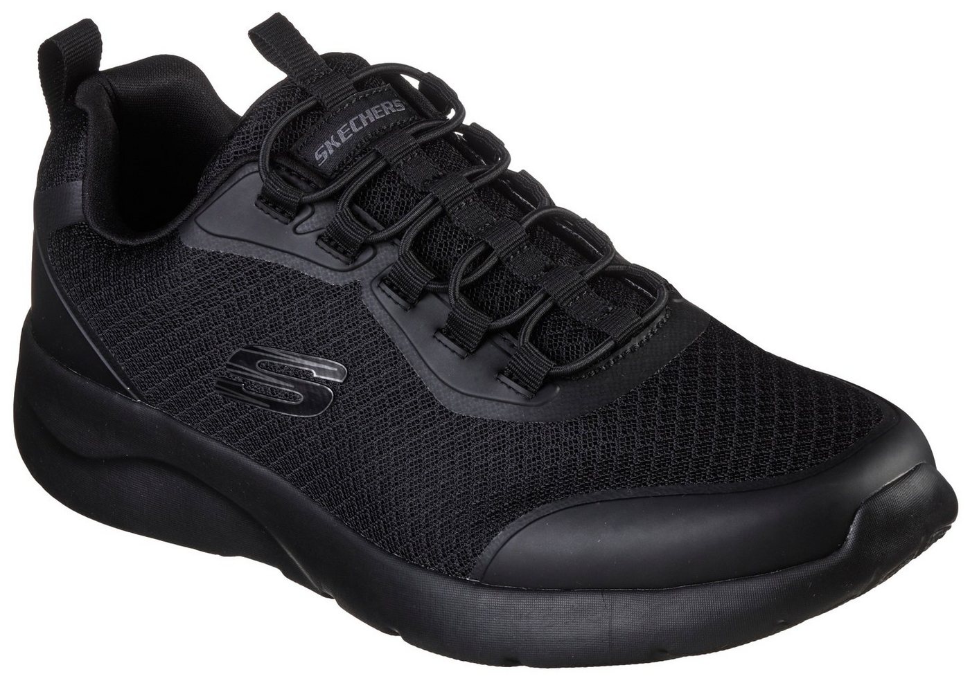 Skechers DYNAMIGHT 2.0 Slip-On Sneaker Slipper, Sneaker mit Memory Foam (schwarz)
