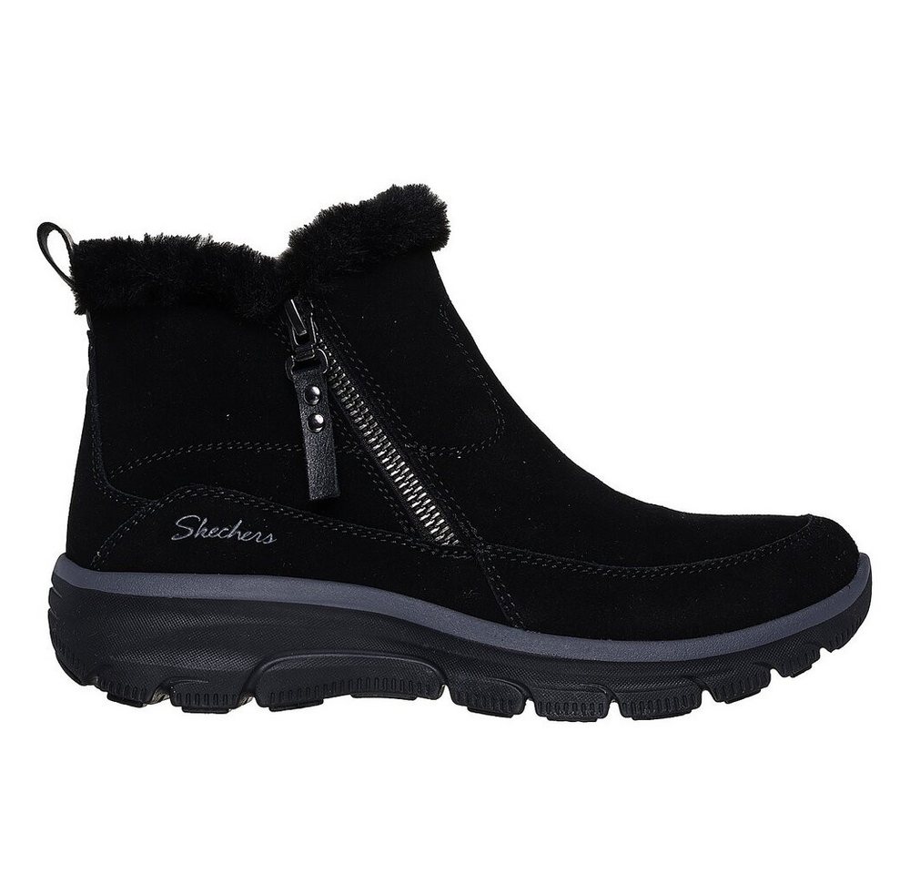 Skechers - EASY GOING COOL ZIP! - Schwarz Stiefel