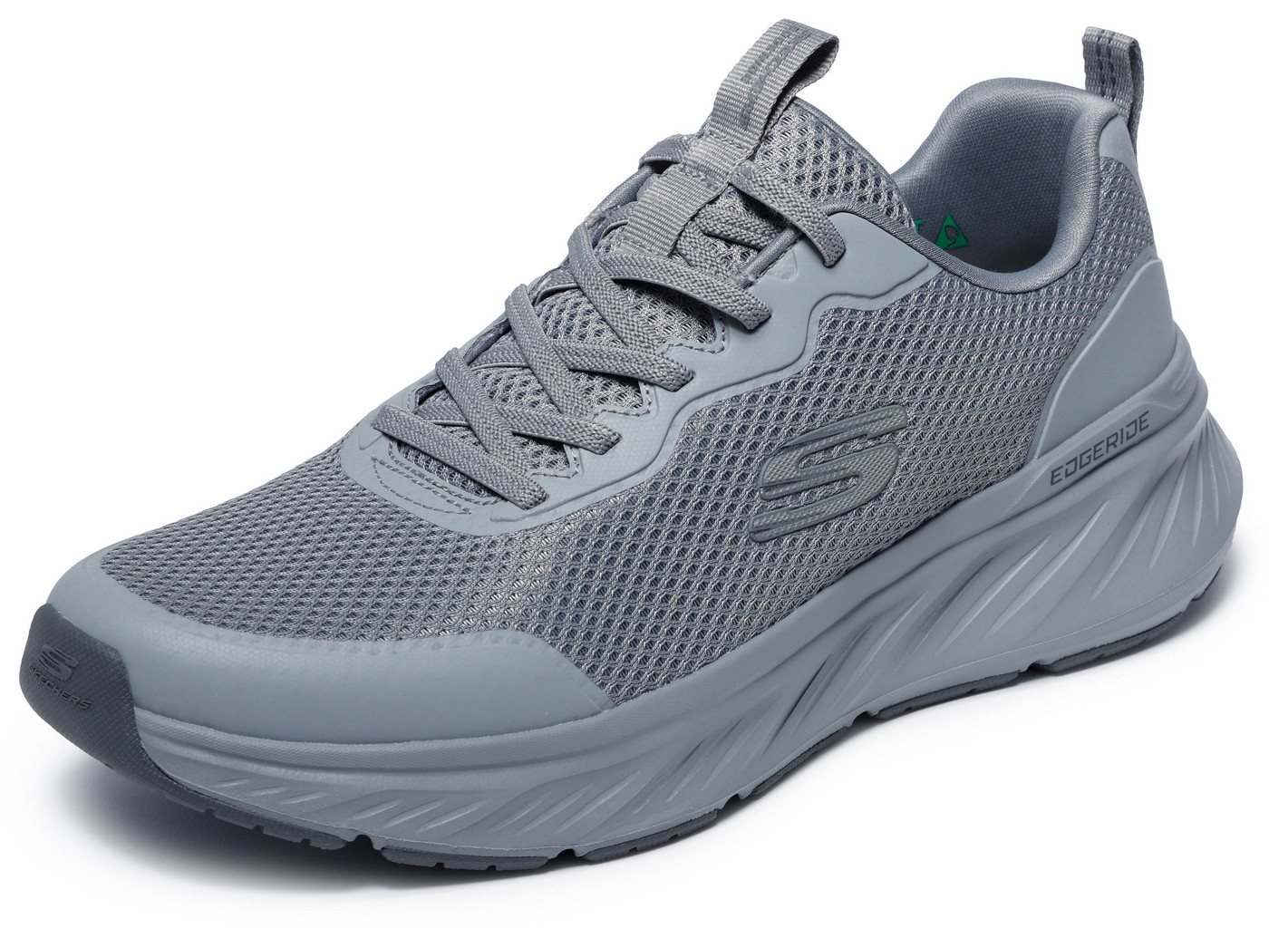 Skechers EDGERIDE Slip-On Sneaker Slipper, Schlupfschuh, Freizeitschuh mit RELAXED FIT™ Funktion (grau)