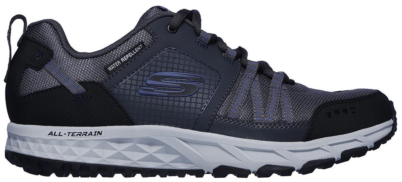 Skechers Escape Plan Grau CCBL Schnürschuh