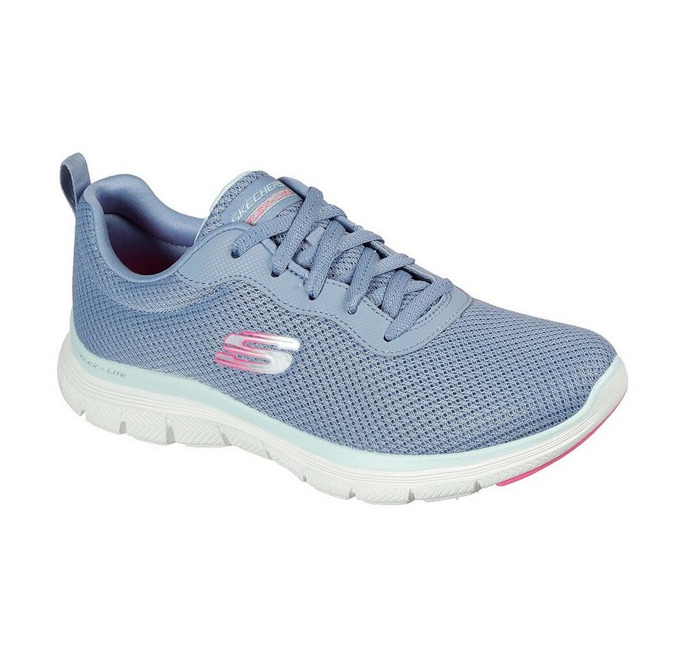 Skechers - FLEX APPEAL 4.0 BRILLIANT VIEW - Blau Schnürschuh