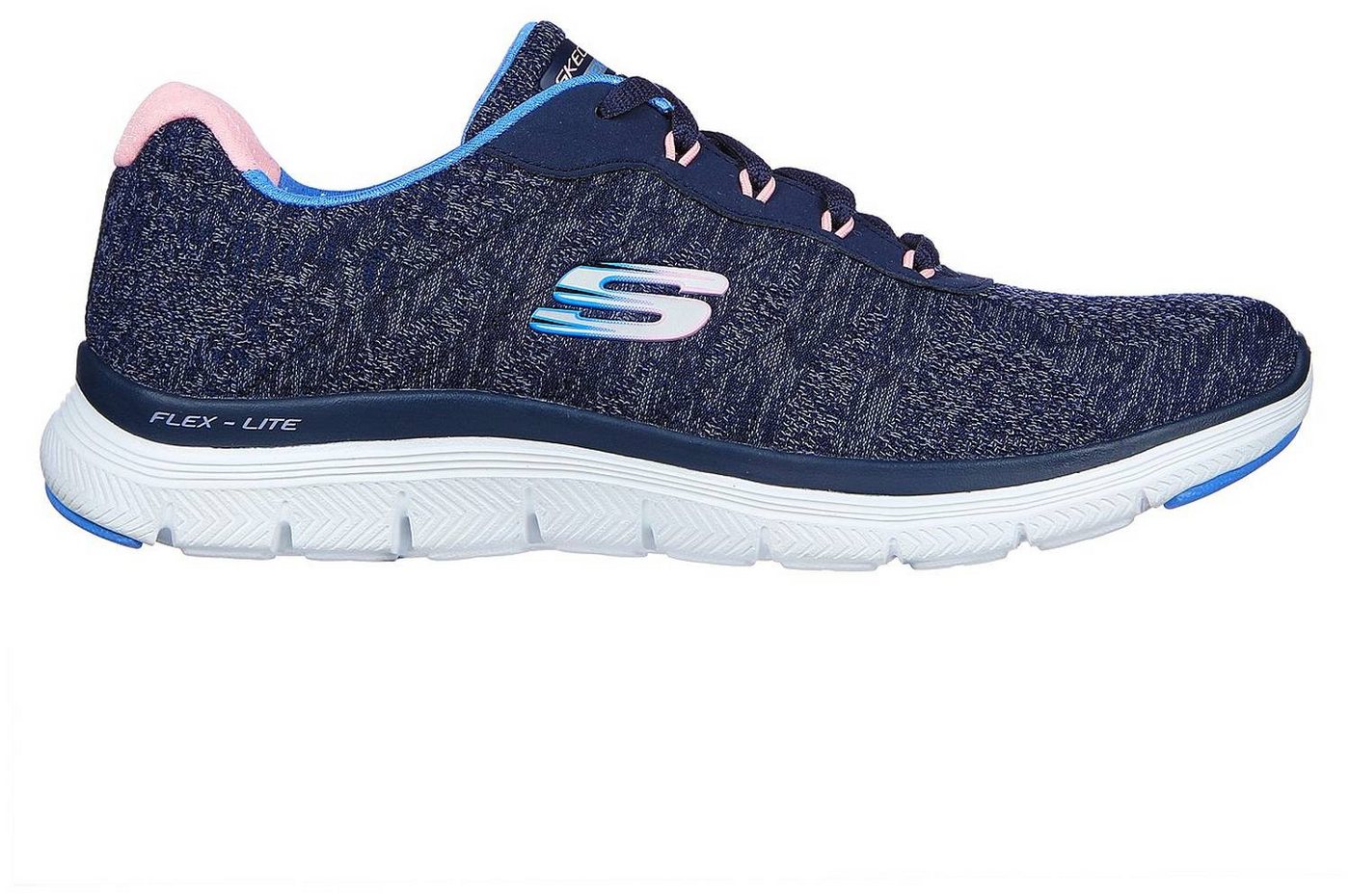 Skechers Flex Appeal 4.0 Fresh Move Blau NVMT Sneaker