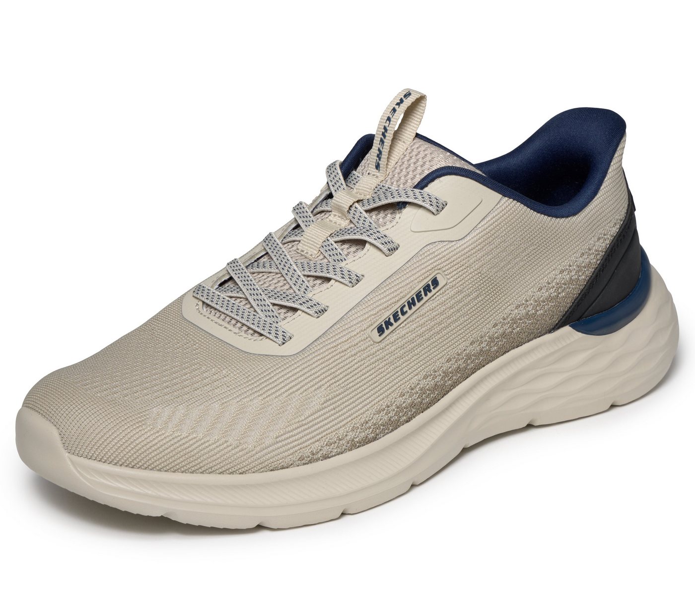 Skechers GARNER Slip-On Sneaker Slipper, Schnürschuh mit Relaxed Fit