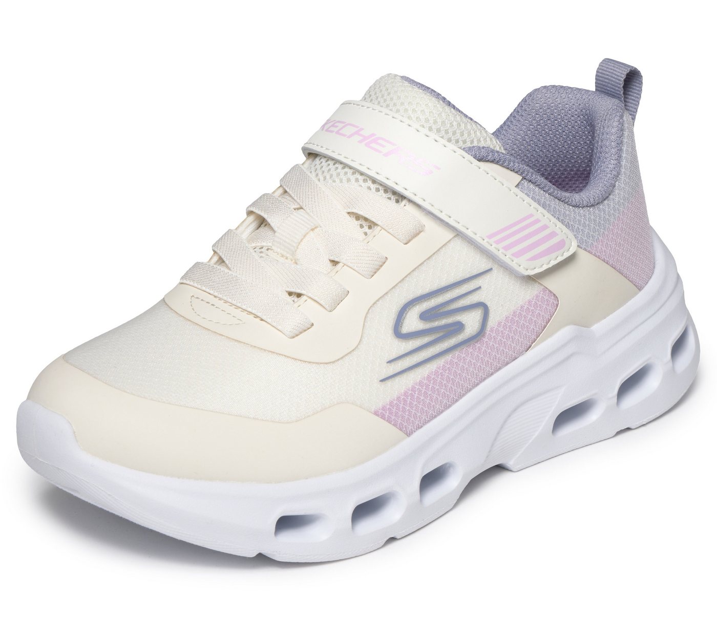 Skechers GLIDE-STEP AERO Sneaker Sportschuh mit Klett, Größenschablone zum Download