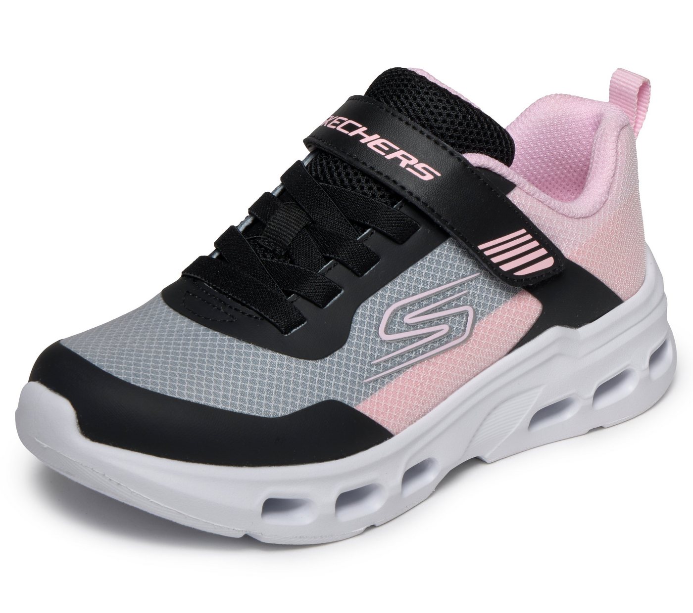 Skechers GLIDE-STEP AERO Sneaker Sportschuh mit Klett, Größenschablone zum Download
