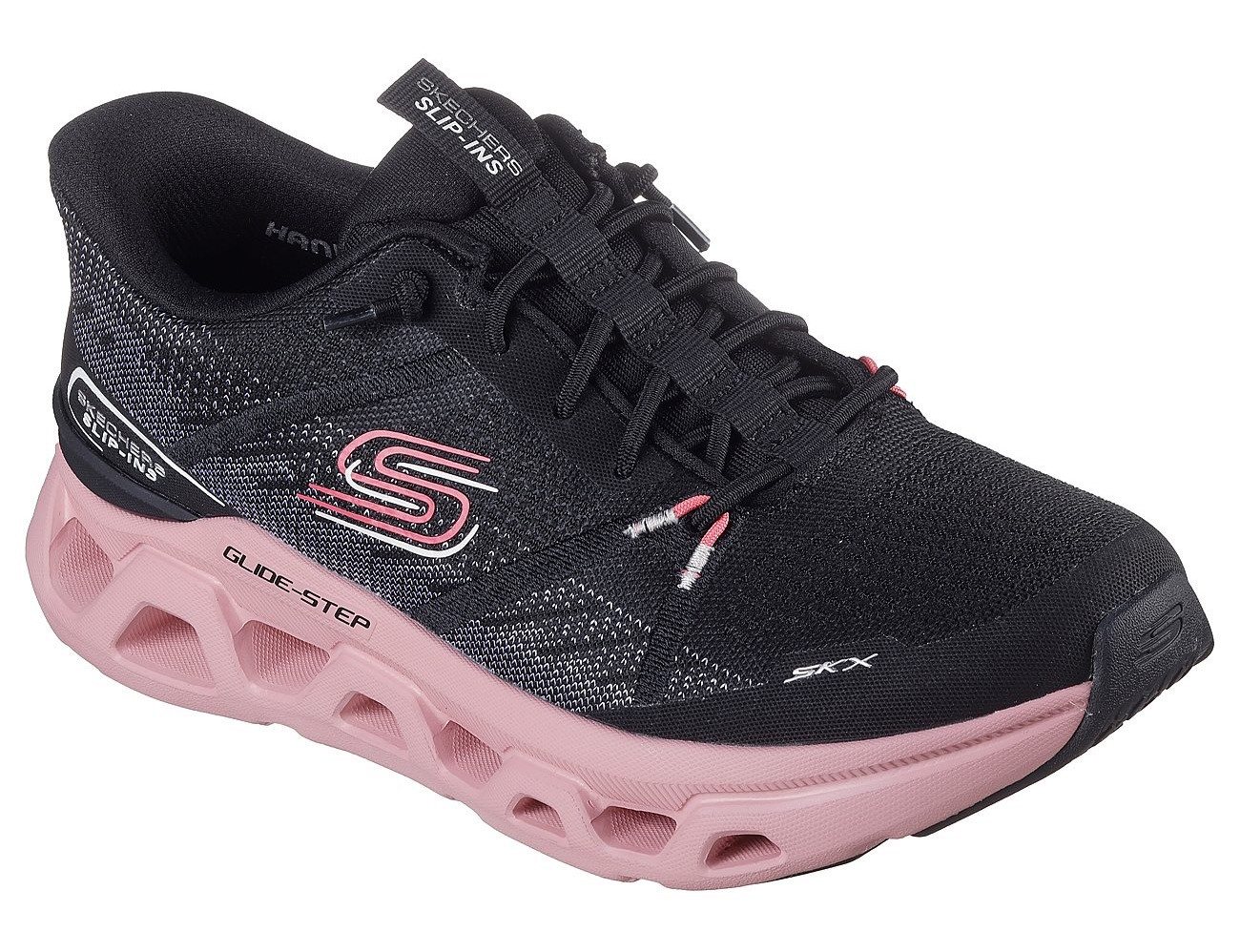 Skechers GLIDE-STEP ALTUS-FAST LANE Slip-On Sneaker Laufschuh, Trainingsschuh mit dämpfender Glide Step Sohle