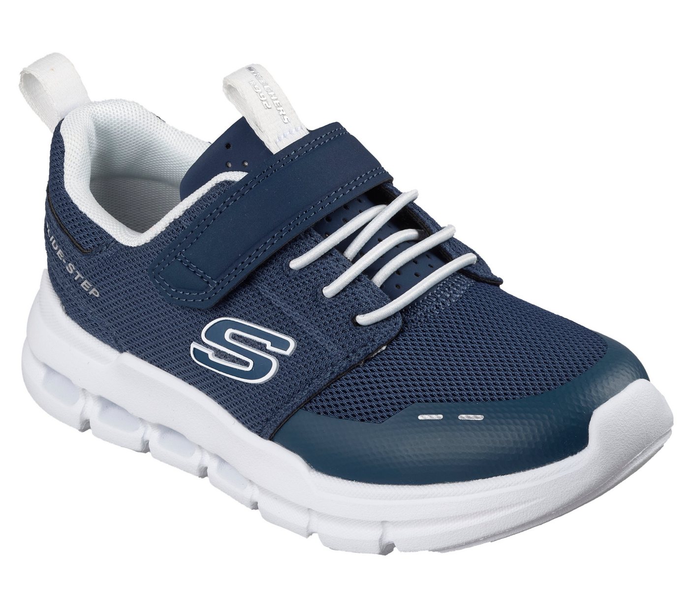 Skechers GLIDE-STEP FLOW Sneaker Freizeitschuh mit Klett, Größenschablone zum Download