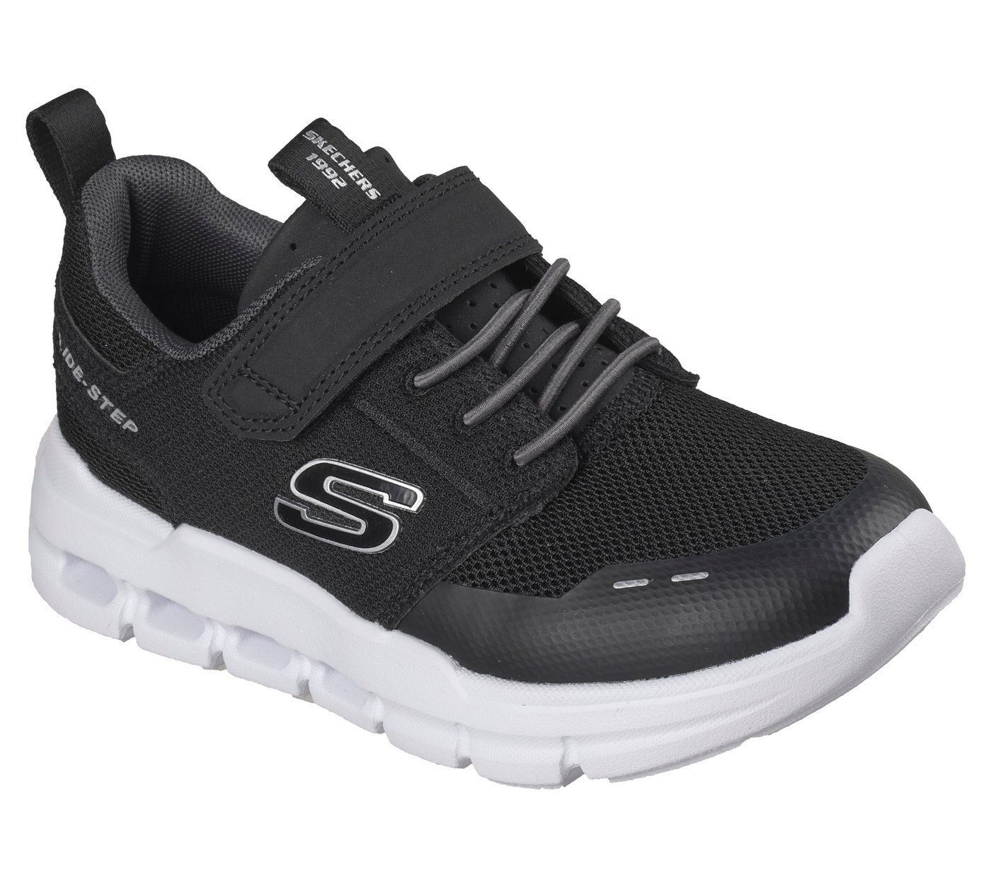 Skechers GLIDE-STEP FLOW Sneaker Freizeitschuh mit Klett, Größenschablone zum Download
