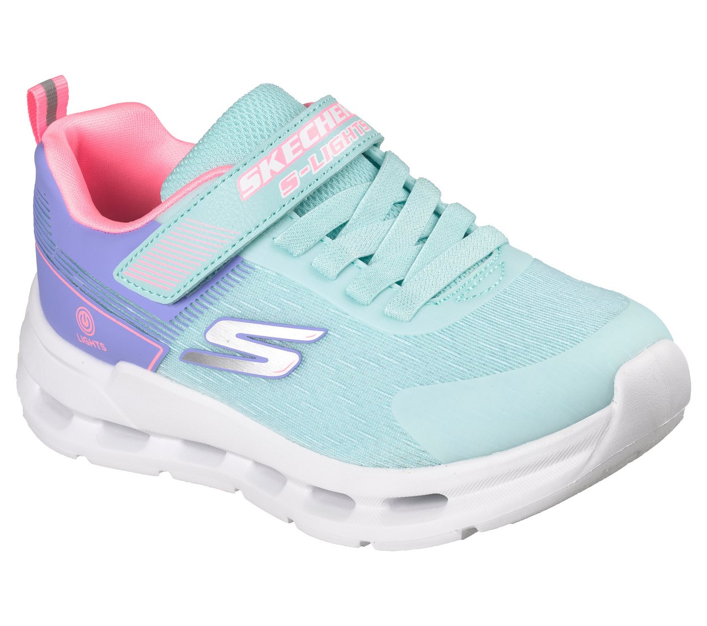 Skechers GLIDE-STEP LIGHTS Sneaker Halbschuh mit Glide Step, Größenschablone zum Download
