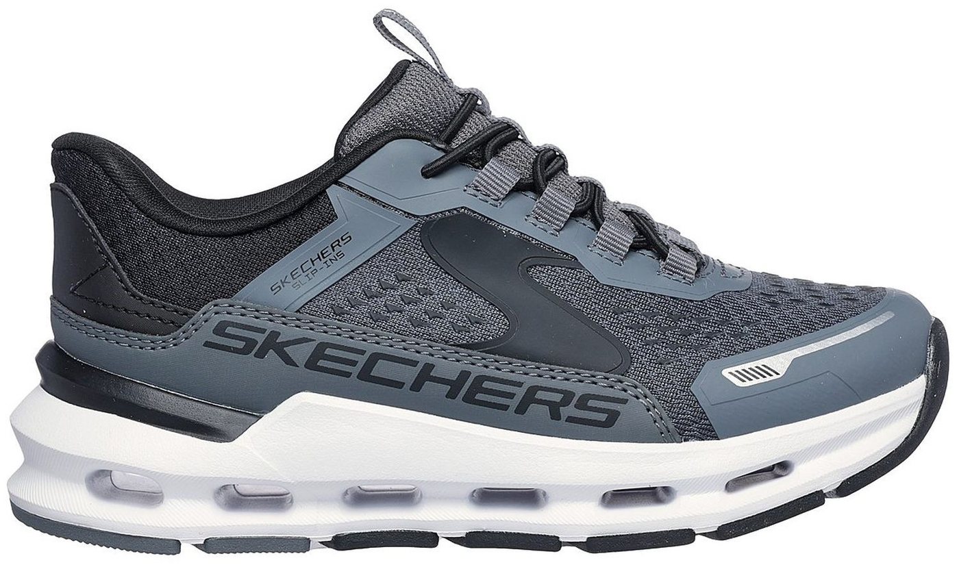 Skechers Glide-Step Plus Vista-Lane Slip-On Grau CCBK Slipper