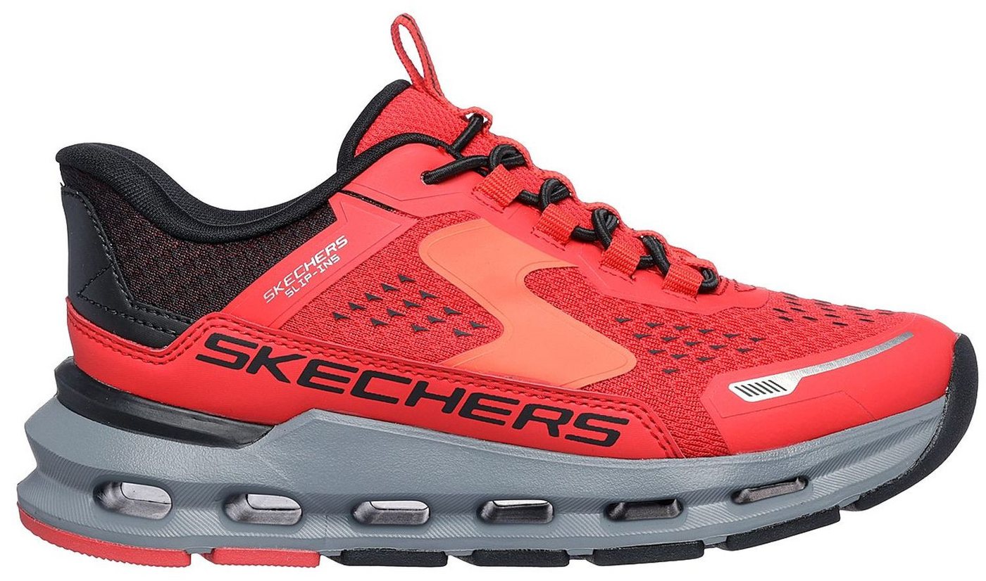 Skechers Glide-Step Plus Vista-Lane Slip-On Rot RDBK Slipper