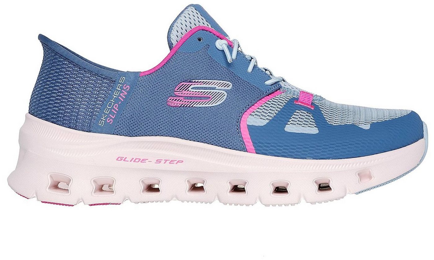 Skechers Glide-Step Pro Blau SLTP Slipper