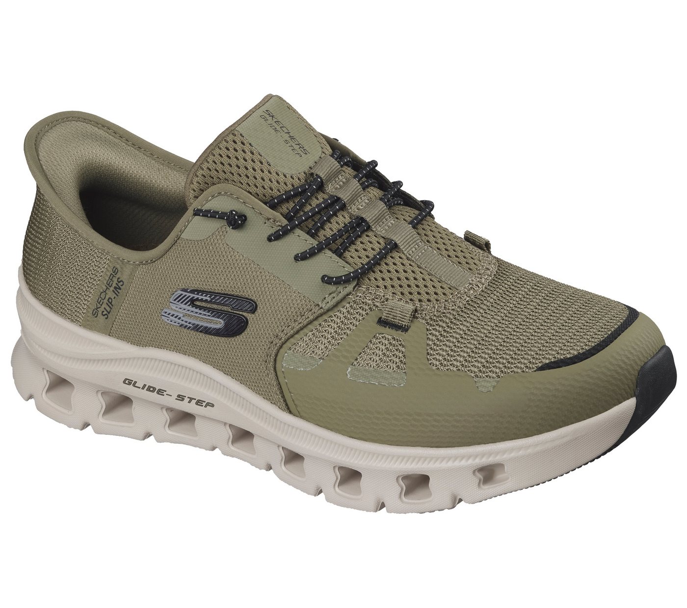Skechers GLIDE-STEP PRO Slip-On Sneaker Laufschuh, Trainingsschuh mit flexibler Traktionslaufsohle