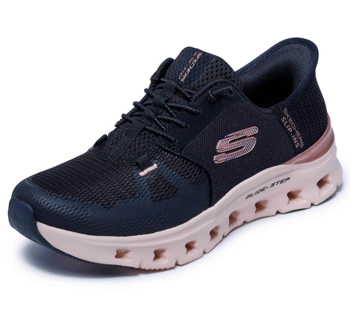 Skechers GLIDE-STEP PRO Slip-On Sneaker Slipper, Freizeitschuh, Halbschuh mit Handsfree Slip Ins Funktion