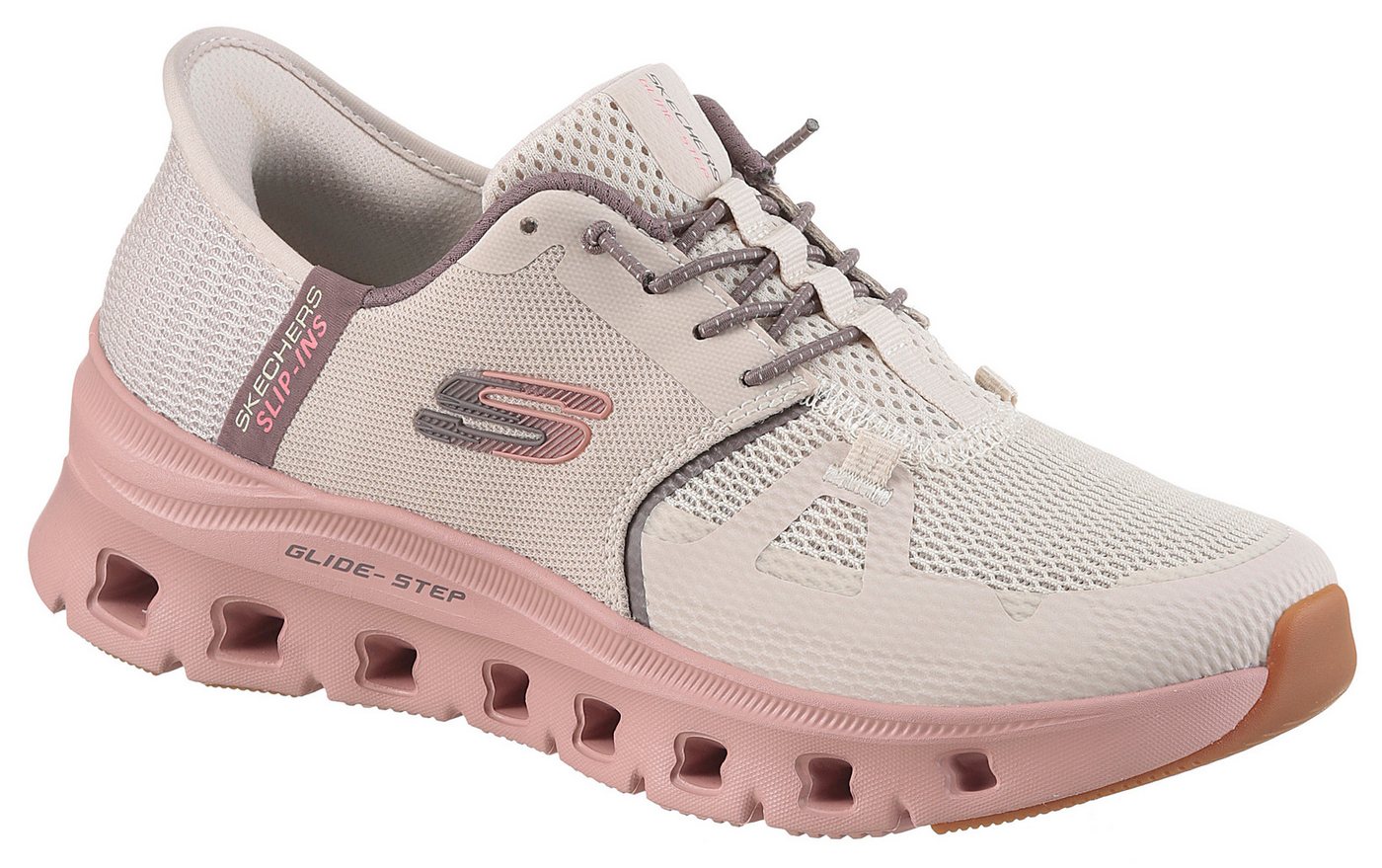 Skechers GLIDE-STEP PRO Slip-On Sneaker Slipper, Freizeitschuh mit komfortabler Heel Pillow Funktion