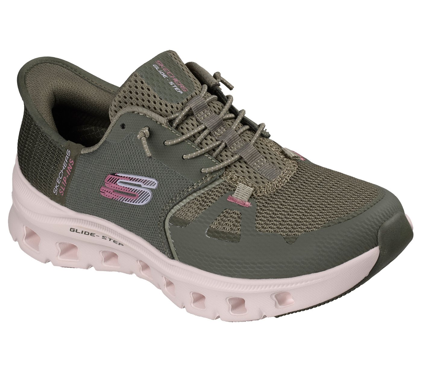 Skechers GLIDE-STEP PRO Slip-On Sneaker Slipper, Halbschuh, Schlupfschuh, Freizeitschuh mit Memory Foam