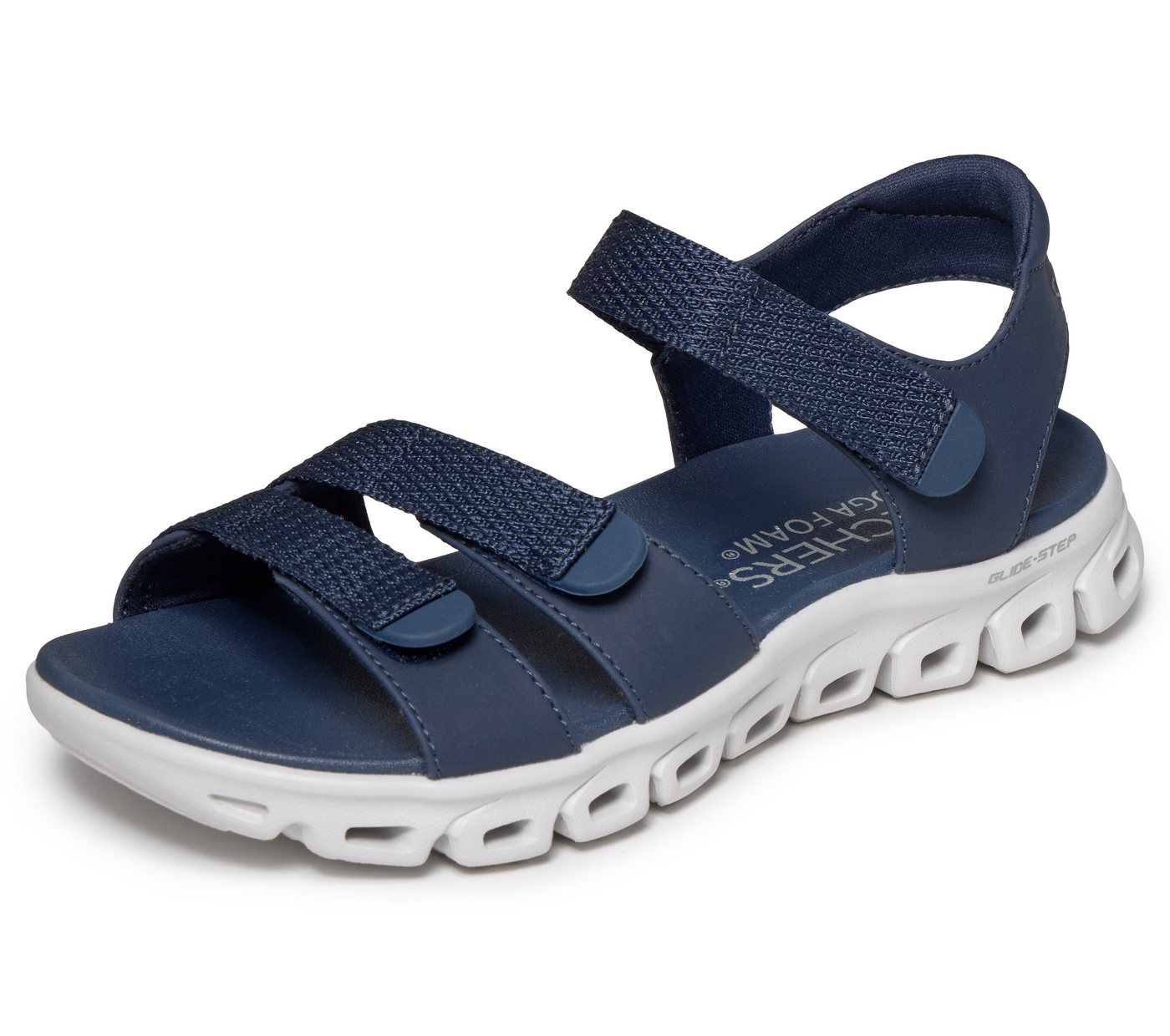 Skechers GLIDE-STEP SANDAL-COUNT ON ME Sandale Sommerschuh, Freizeitschuh, Trekkingschuh mit Glide-Step