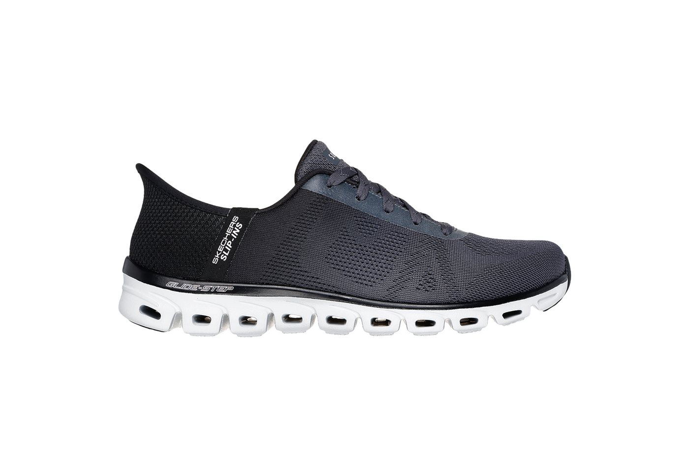 Skechers GLIDE-STEP, Sneaker, Grau, Damen Sneaker