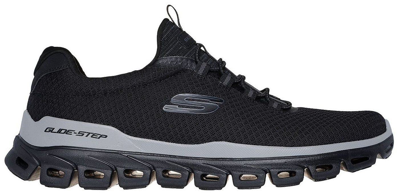 Skechers Glide-Step Sylo Slip-On Schwarz BBK Slipper