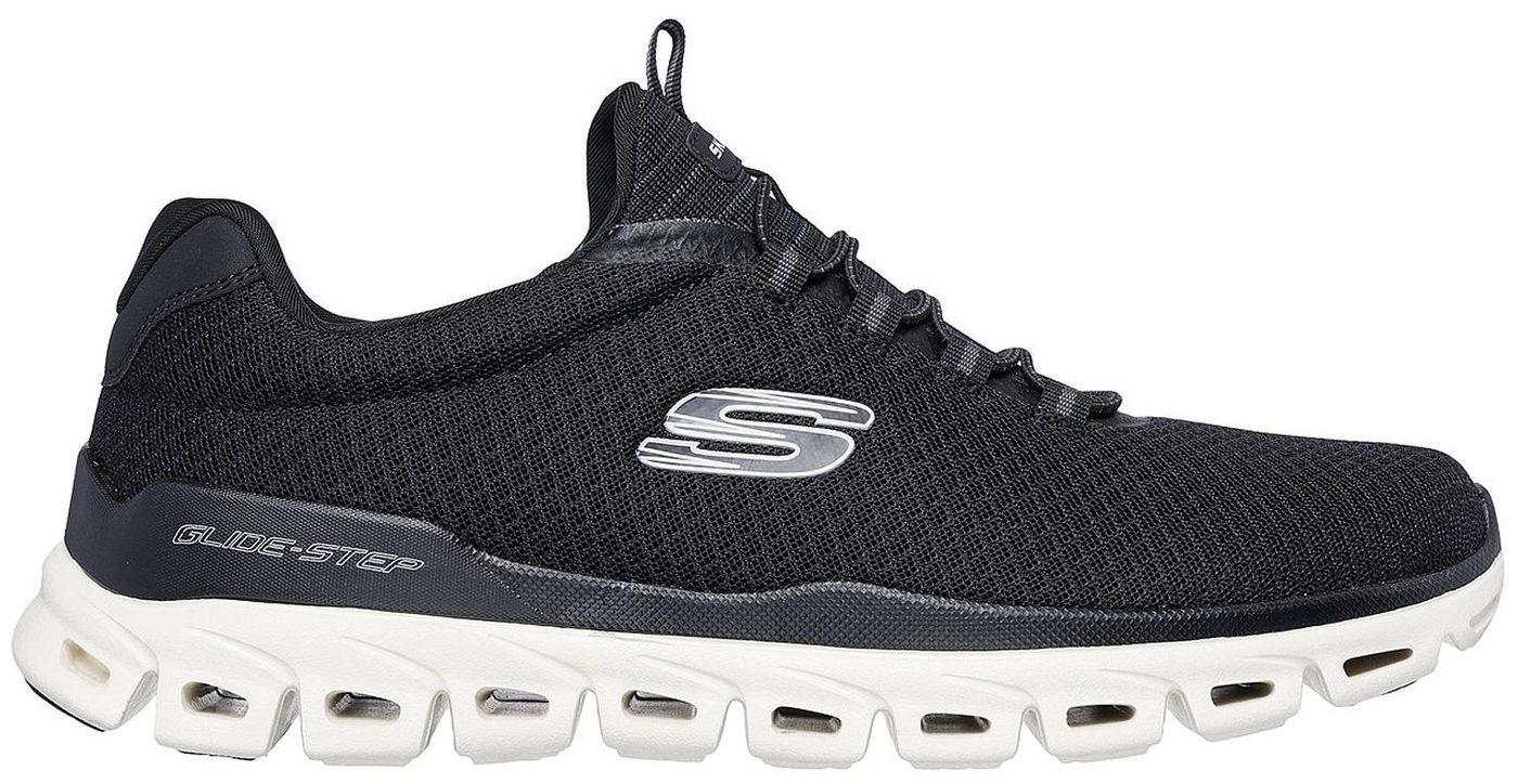 Skechers Glide-Step Sylo Slip-On Schwarz BLK Slipper