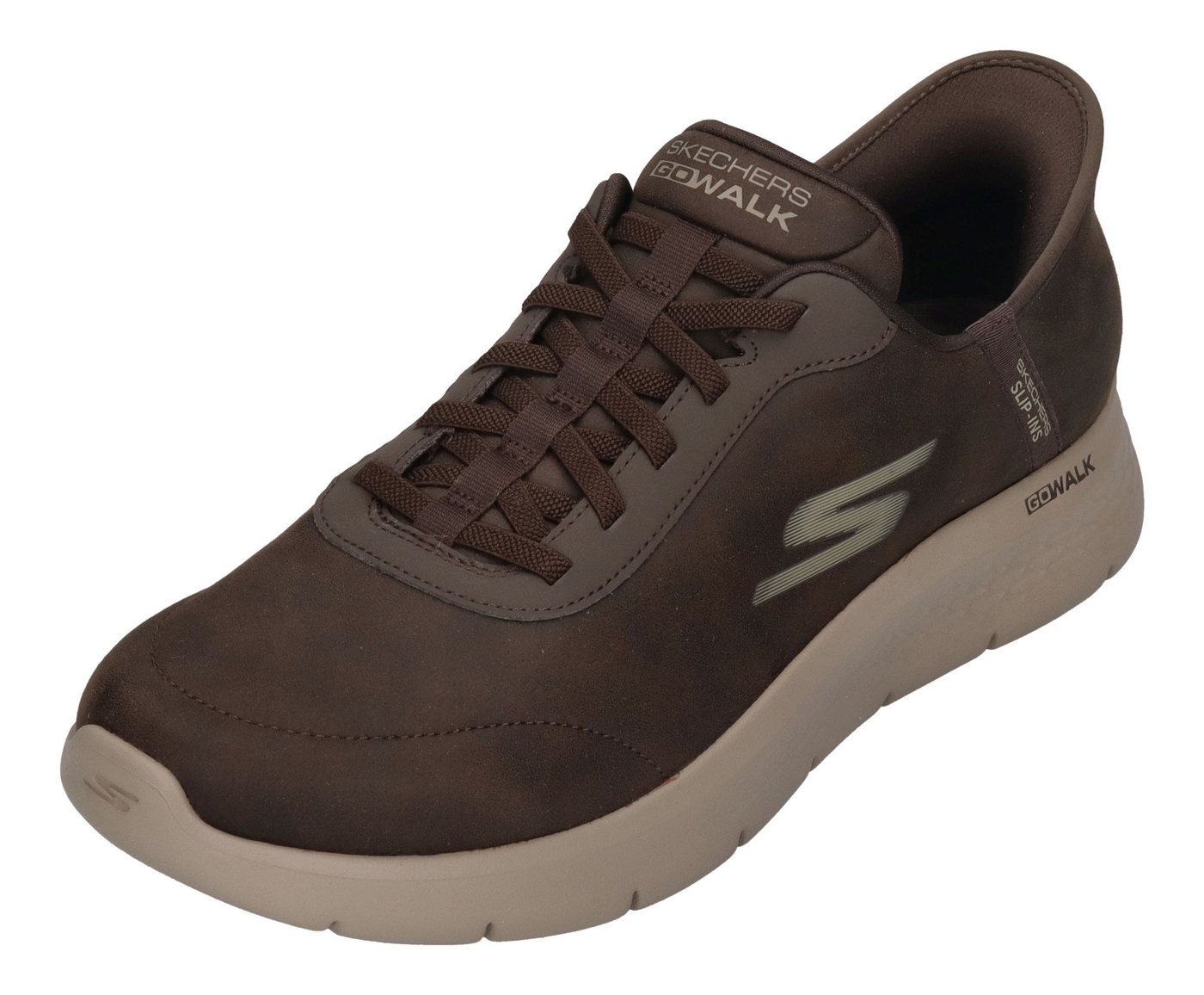 Skechers GO WALK FLEX HANDS UP 216326 Sneaker Brown