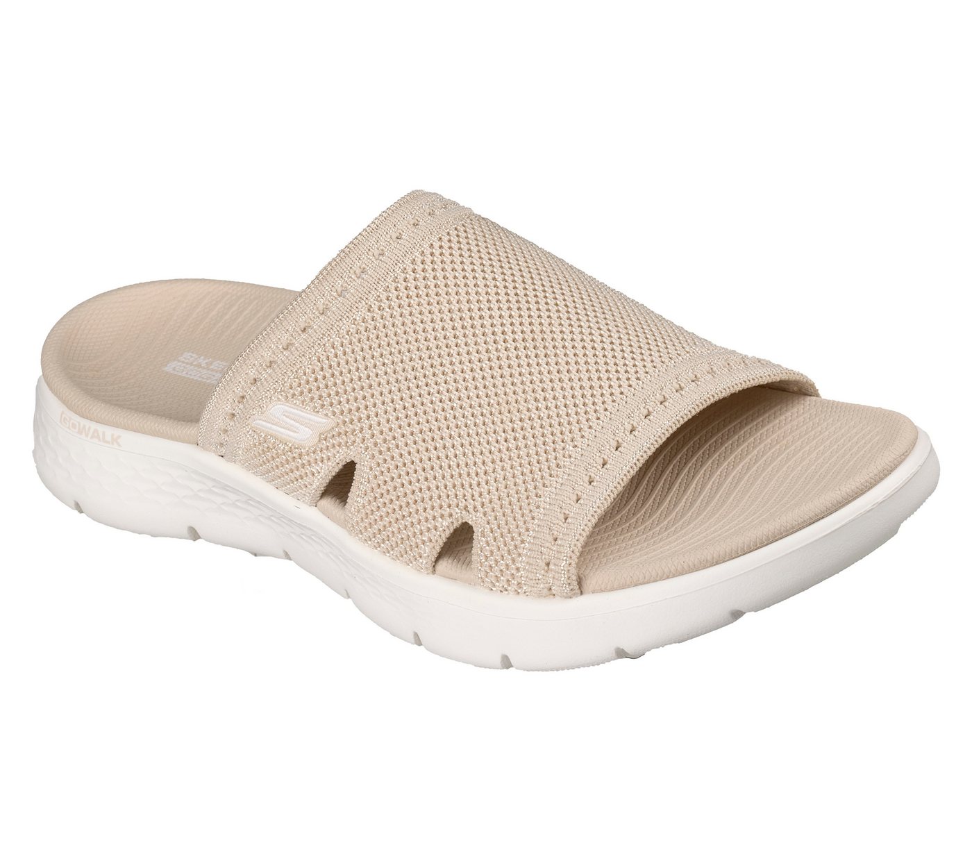 Skechers GO WALK FLEX SANDAL- Pantolette Sommerschuh, Strandschuh, Urlaubsschuh, Sandale mit Komfortfußbett