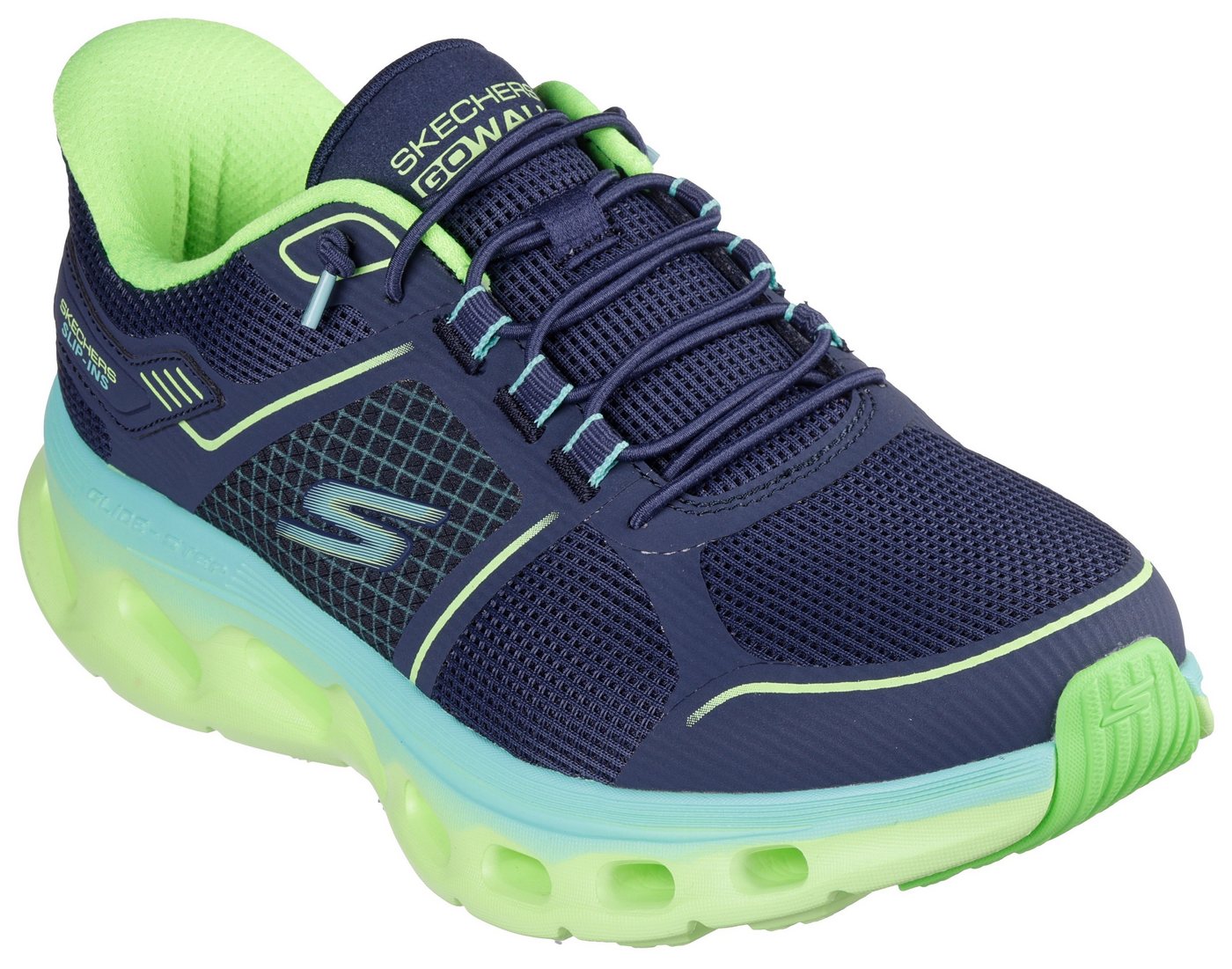 Skechers GO WALK GLIDE-STEP 2.0-ELEKTRA Slip-On Sneaker, Freizeitschuh, Sportschuh mit integrierter Slip-ins Funktion