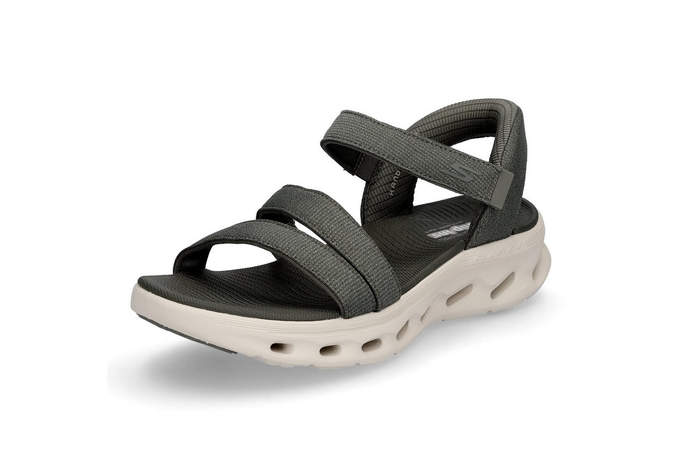 Skechers Damen Sandale Go Walk Glide-Step 2.0 Ella oliv Sandale