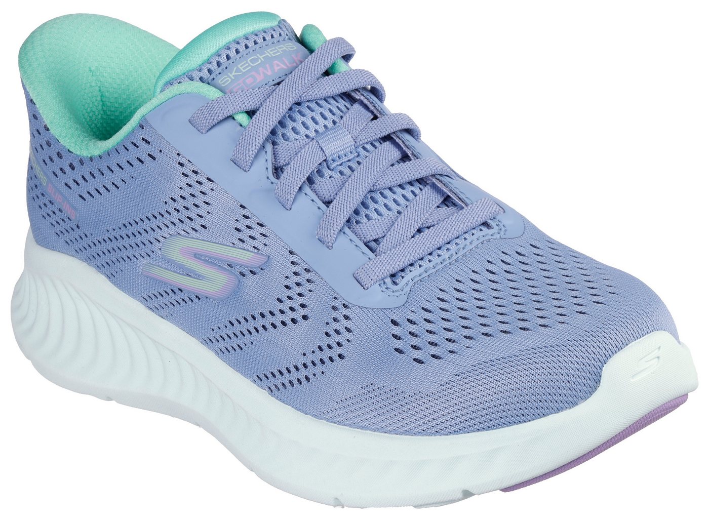 Skechers GO WALK NOW-KHLOE Slip-On Sneaker Freizeitschuh mit Fersenkissen und Slip-ins Technologie