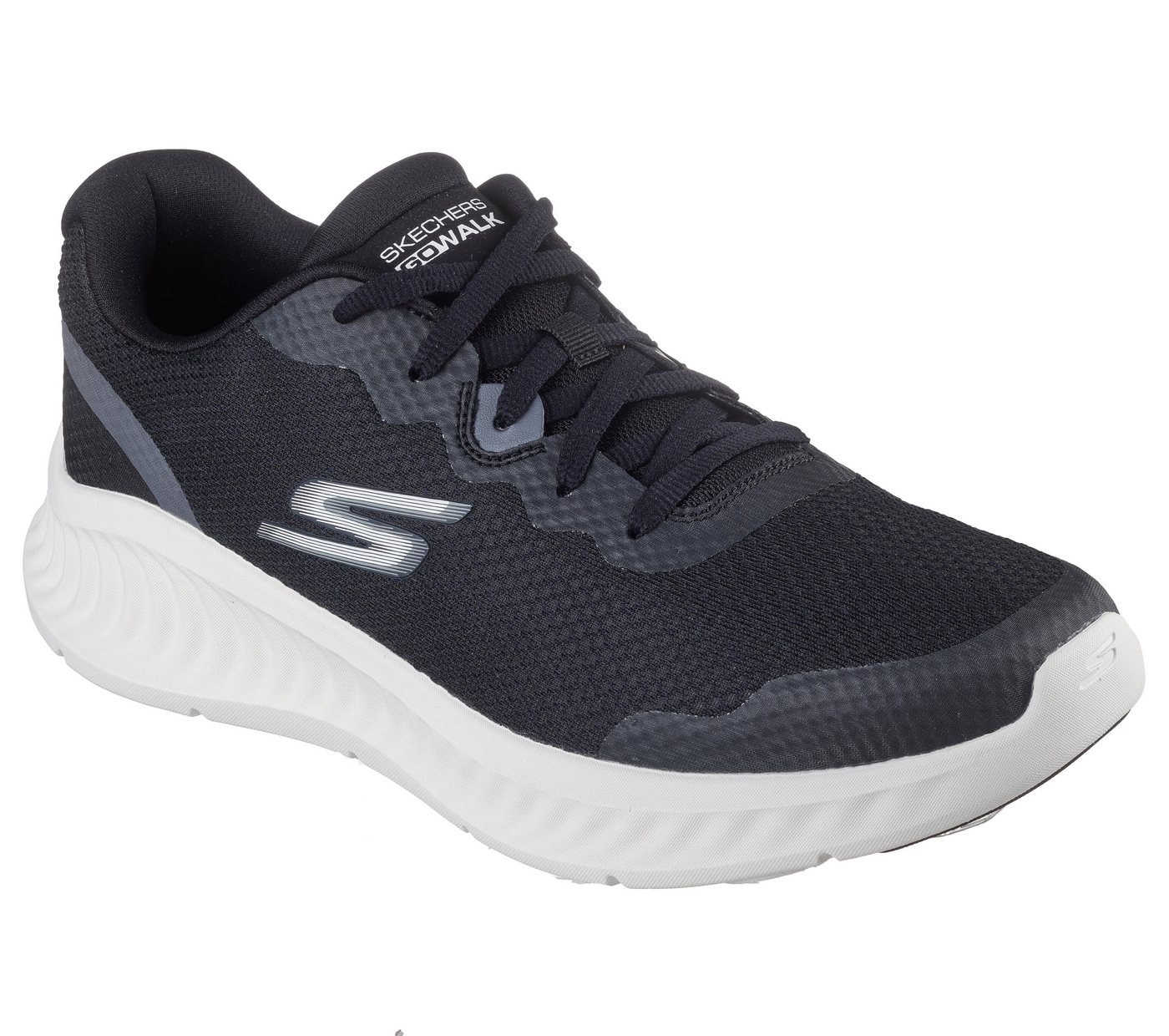 Skechers GO WALK NOW-VILIGENT Sneaker Schnürschuh, Halbschuh, Freizeitsneaker mit verstärkter Kappe