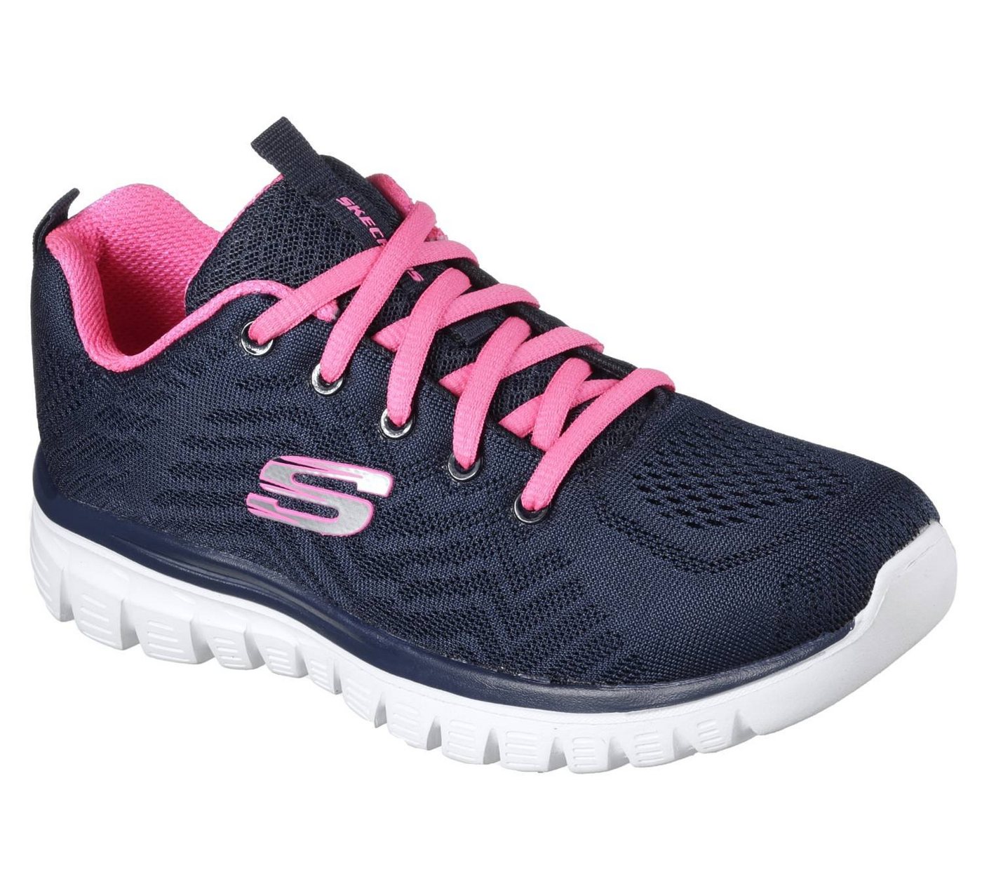 Skechers Graceful Get Connected NVHP Sneaker (blau)