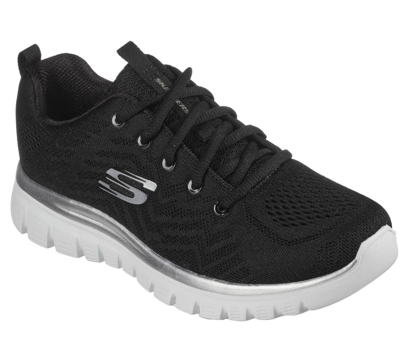 Skechers Graceful Get Connected Sneaker (schwarz)