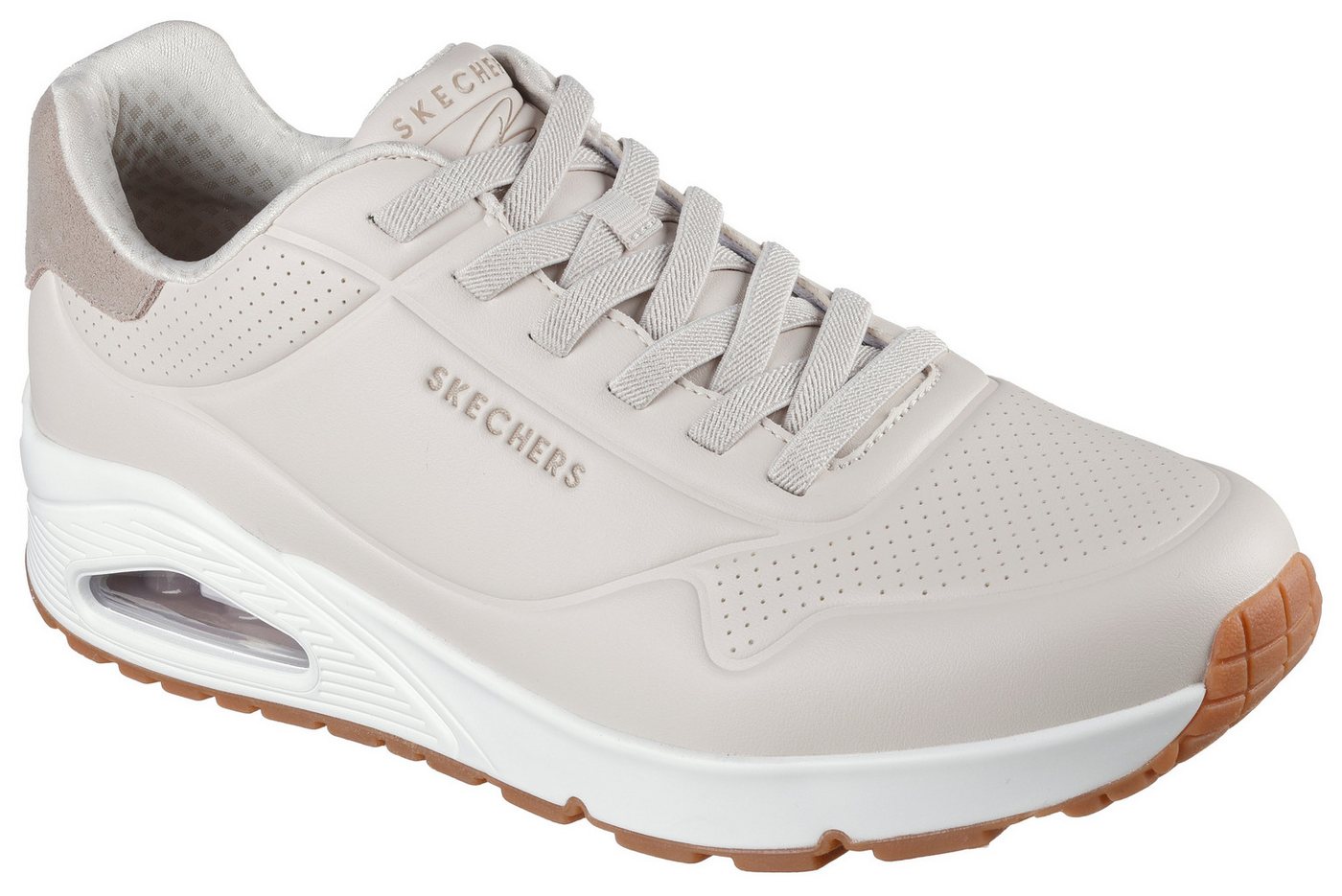 Skechers Harry Kane - Off Pitch Collection: Uno - Harry Kane Air Sneaker Schnürschuh signiert vom weltbekannten Fußballstar Harry Kane (beige)