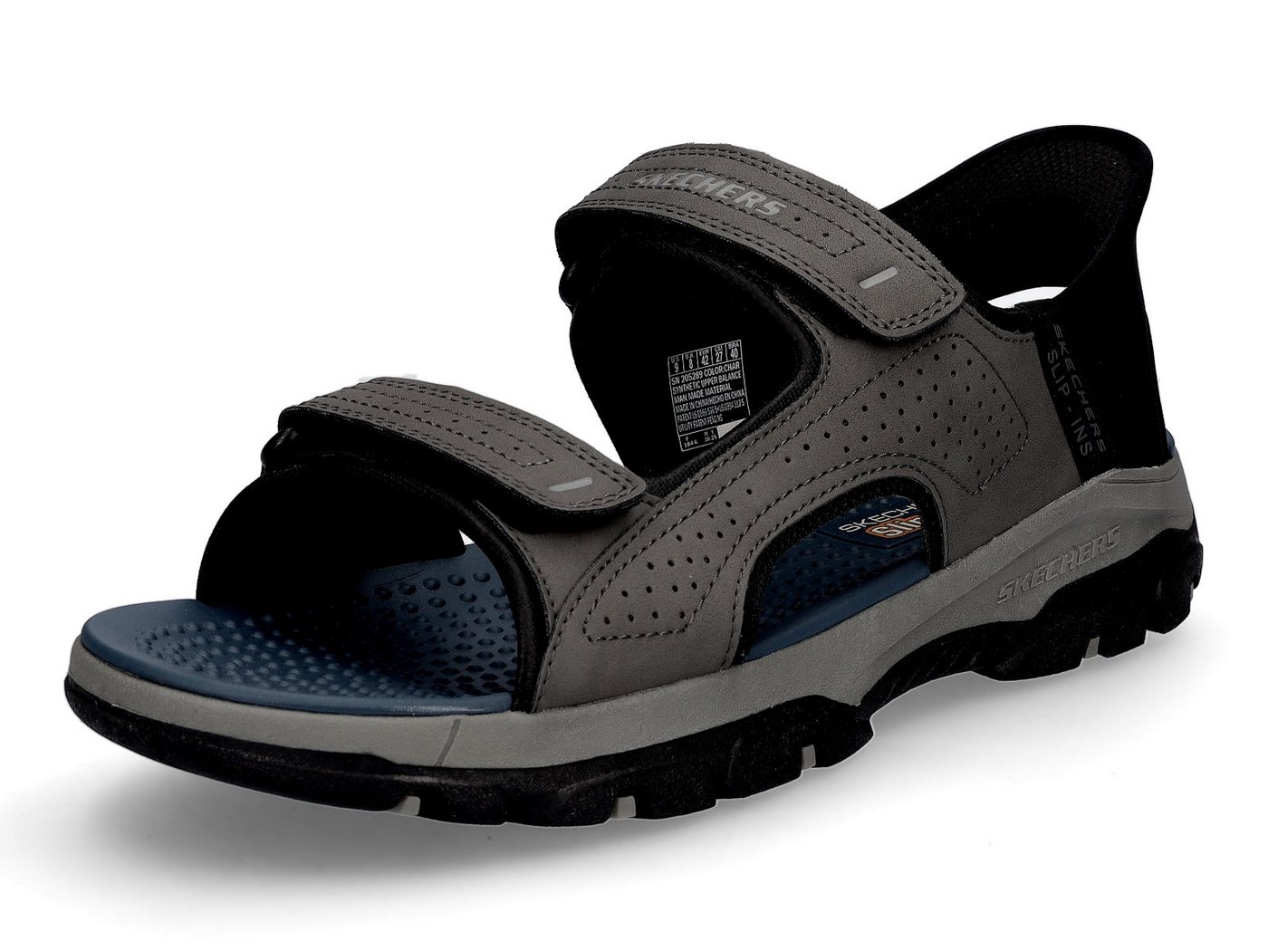 Skechers Herren Sandale Tresmen Reece grau Sandale