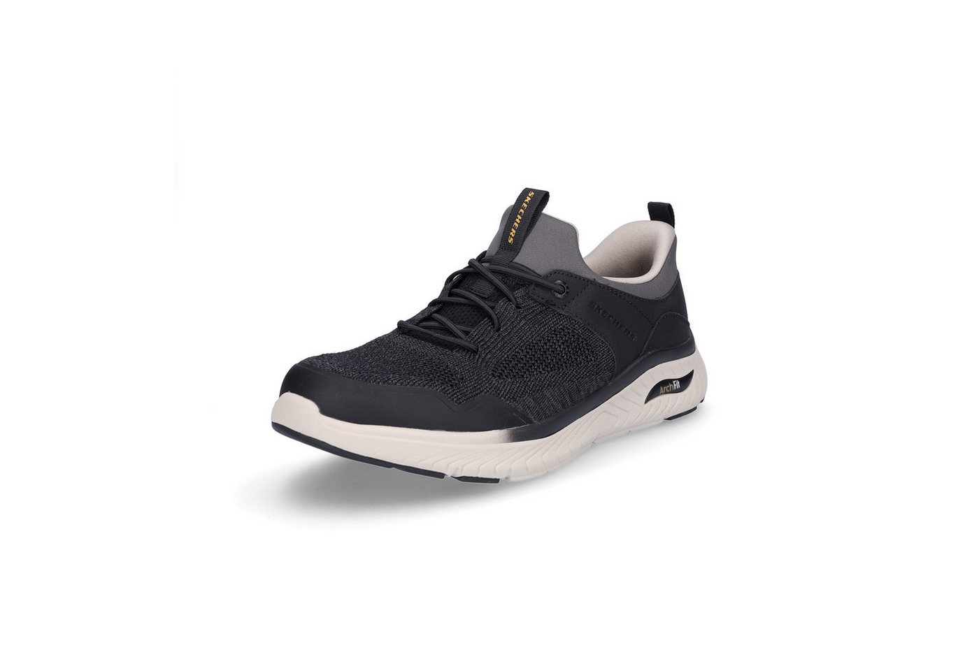 Skechers Herren Sneaker Arch Fit Crosser Emeric schwarz Sneaker