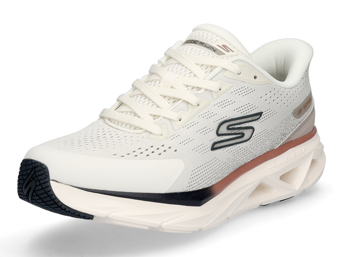 Skechers Herren Sneaker Glide-Step Vortex beige combi Sneaker