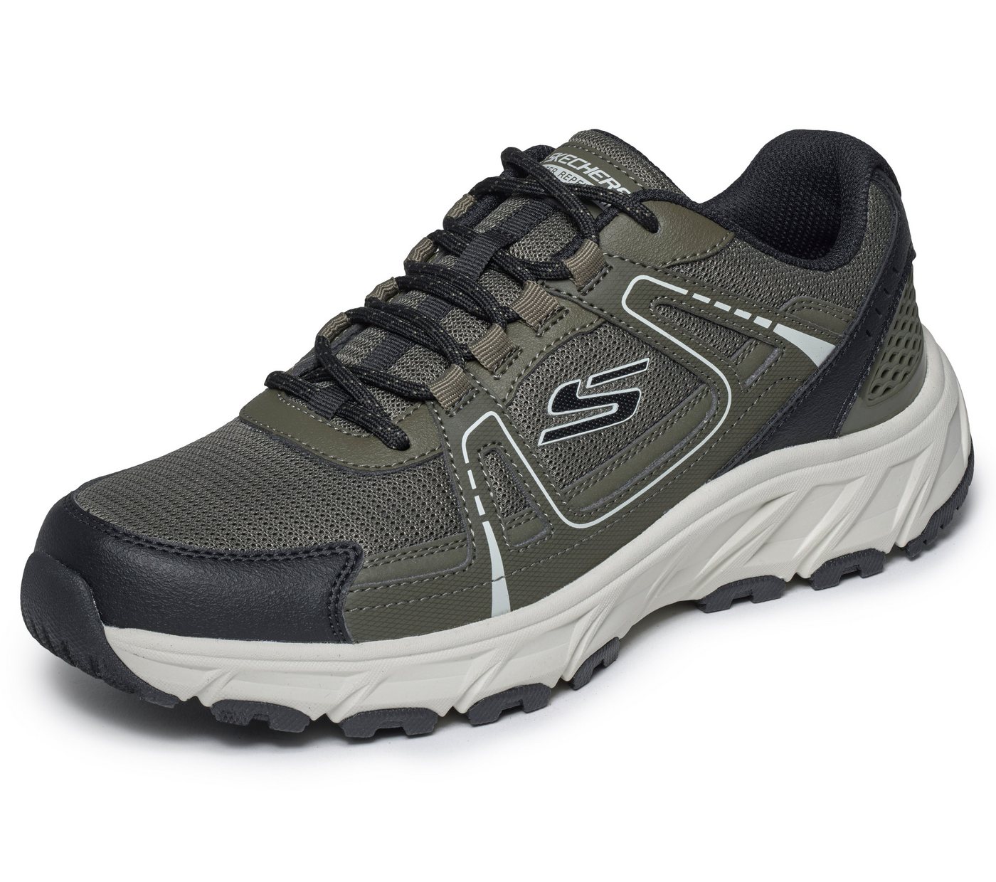 Skechers HILLCREST 2.0-SABBADAY FALLS Outdoorschuh Schnürschuh, Halbschuh mit Memory Foam-Ausstattung