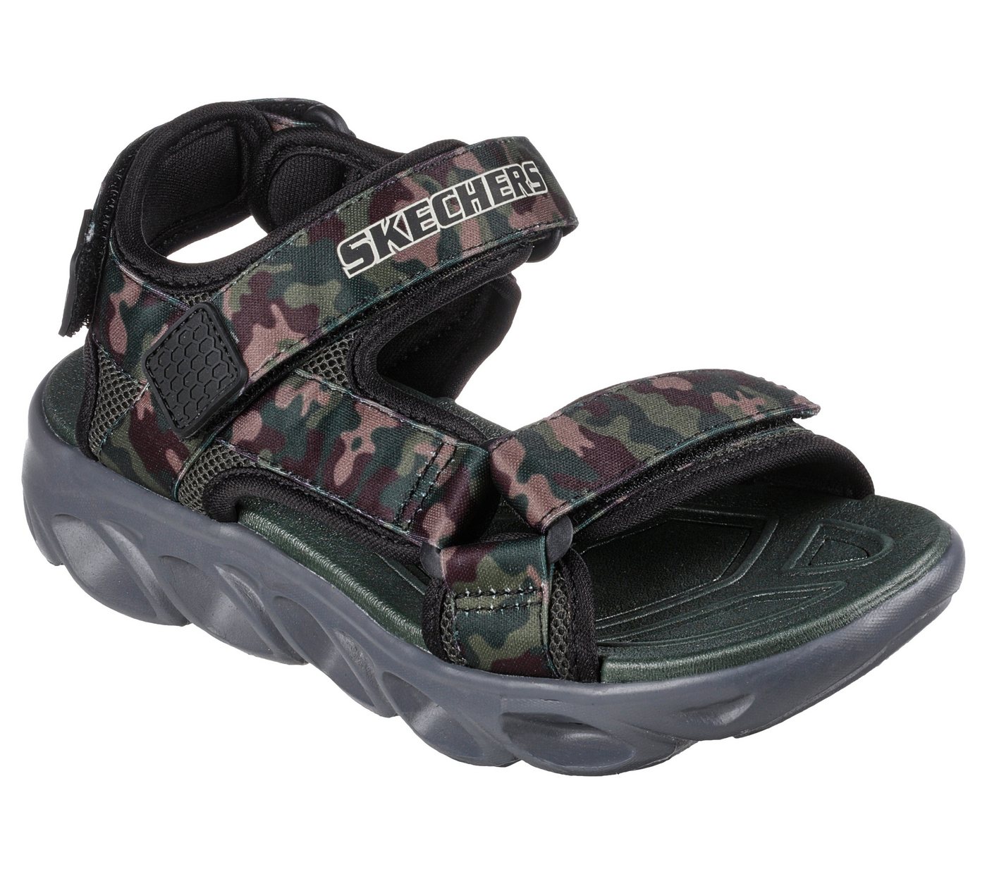 Skechers HYPNO-SPLASH - SUN BREAKS Sandale Sommerschuh mit Klettverschluss, Größenschablone zum Download