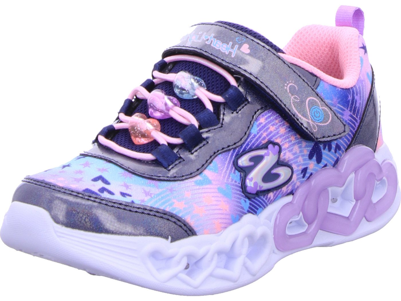 Skechers Infinite Heart - HEART JEWELS Klettschuh