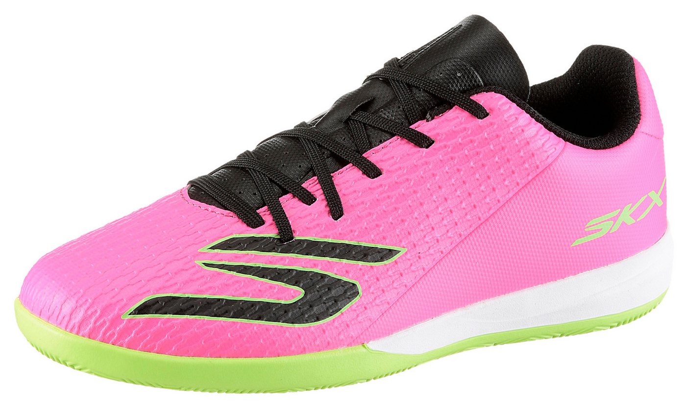 Skechers JR YOUTH IC, Skechers Skx_2 Jr Youth Ic Fußballschuh Indoor Court Schuh mit leichter Skechers Move Foam™-Dämpfung